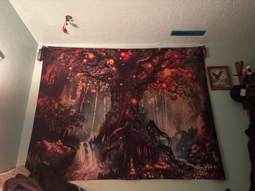 Customer photo review of Wishing Tree Tapestry