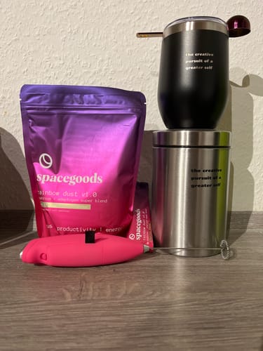 Customer photo review of rainbow dust starter kit