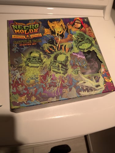 Customer photo review of Necromolds Battle Box