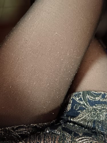 Customer photo review of Le Collant Polaire Parfait.