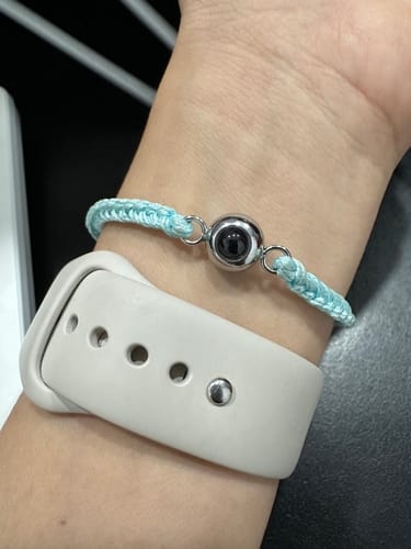 Customer photo review of Pulsera personalizada con foto