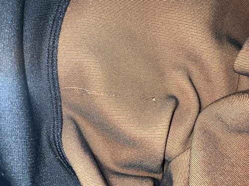 Customer photo review of Le Collant Polaire Parfait.