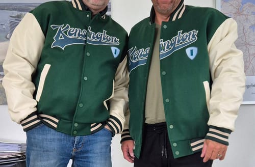 Customer photo review of Maßgeschneidertes Grün Creme Jacke