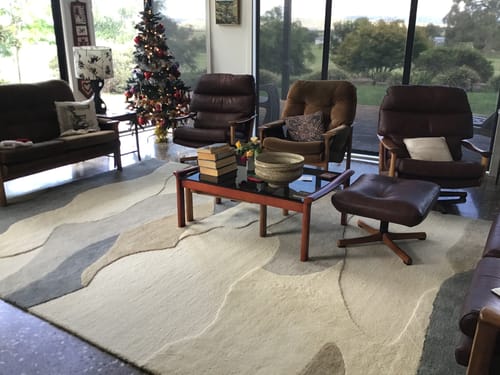 Customer photo review of Oceana Multi Wool Rug