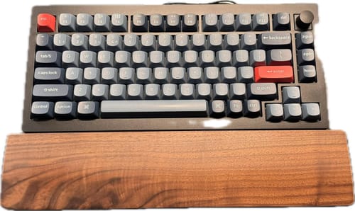 Customer photo review of Keychron V1 Max Mechanical Keyboard (Carbon Black)