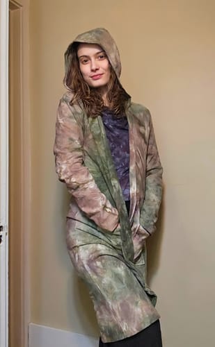 Customer photo review of PREORDER Cozy Hooded Cardigan