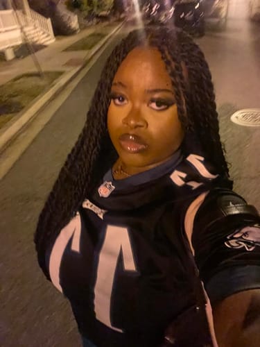 Customer photo review of LUSHSHRUB Self-adhesive Cluster Lashes