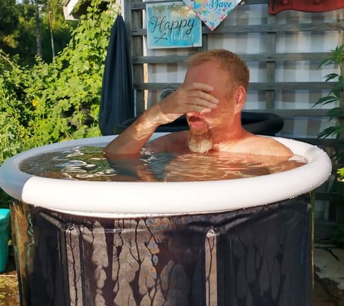 Customer photo review of VigorEight™ - Ice Plunge - Recovery Bath