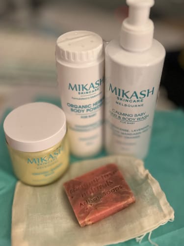 Customer photo review of Mikash Baby Trio set
