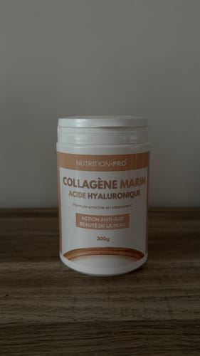 Customer photo review of COLLAGÈNE MARIN NATICOL® / ACIDE HYALURONIQUE (EN POUDRE) - 300G