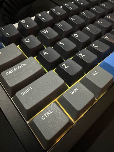 Customer photo review of IQUNIX EZ60/EZ63 Magnetic Switch Gaming HE Keyboard