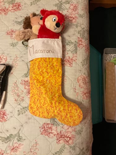 Customer photo review of Mac & Cheese 1 Fabric