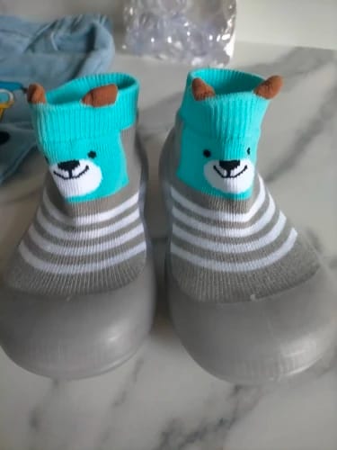 Customer photo review of Baby Safe 3 in 1 - Socken/Schuhe/Hausschuhe - Rutschfest