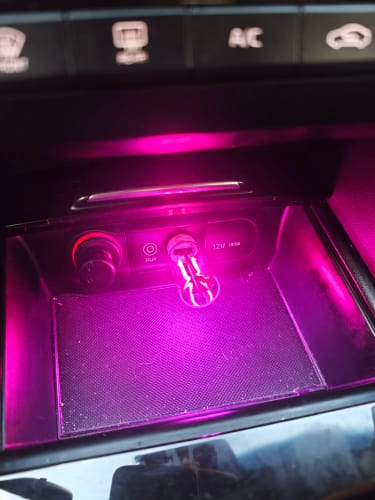 Customer photo review of 90's Style Interior Lamp USB Touch Control