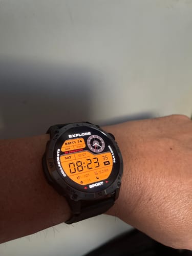 Customer photo review of ZE™ Force Smartwatch – Power Your Day, Track Your Way