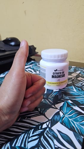 Customer photo review of CITRATO DE MAGNESIO EN POLVO 250GR | Salud ósea, Diabetes, Estreñimiento, Estrés, Ansiedad.