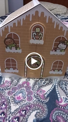 Customer video review of Gingerbread Holiday Advent Calendar