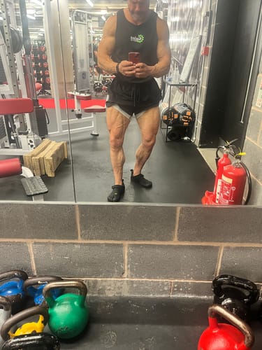 Customer photo review of KMD Sport Mens Yellow Black Silver