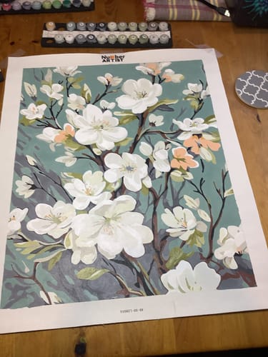 Customer photo review of Spring Blossom Tapestry