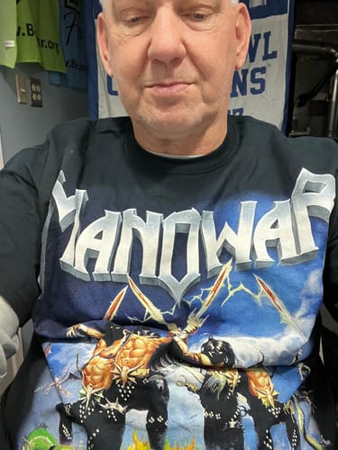 Customer photo review of Manowar CD Gods Of War Limited Steelbook Edition