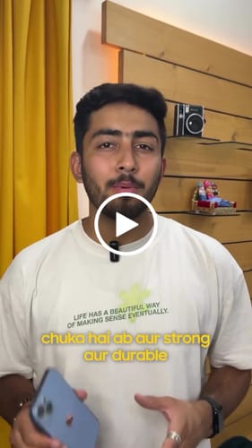 Customer video review of ultraglass.in Screen Protector for iPhone