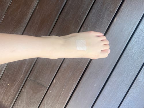 Customer photo review of HAUTUKI Growth Support Patch - 1 Month Supply (1Box)