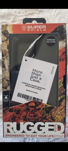 Customer photo review of Rugged Series Samsung Case