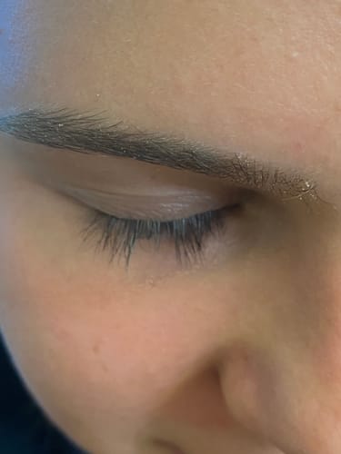 Customer photo review of LASH SERUM