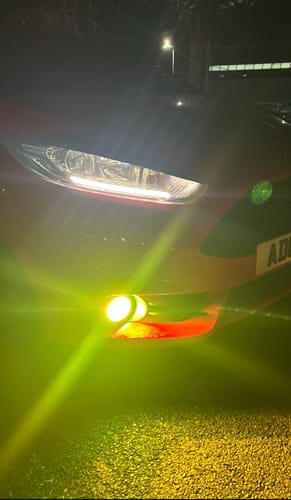 Customer photo review of Fiesta ST180 Fog Light Armour