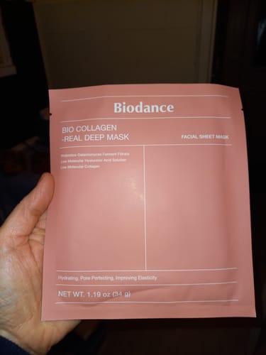 Customer photo review of Biodance - Masque au Bio-Collagène