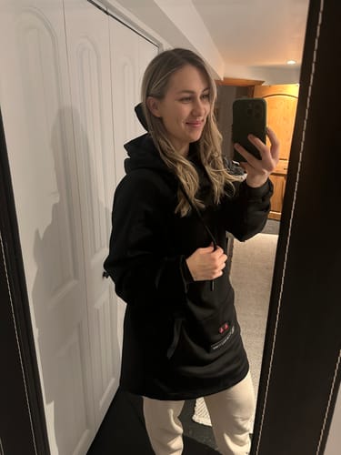 Customer photo review of TherapyWear Relief Hoodie
