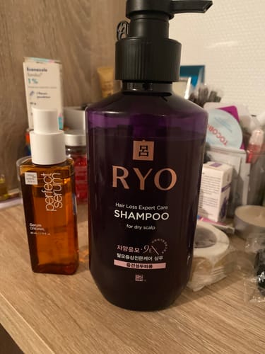 Customer photo review of Ryo - Shampooing anti-chute de cheveux 9EX - 400ml (3 formules)