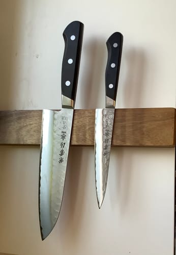 Customer photo review of Mizudori 3.0 2-Pcs Chef Knife Duo