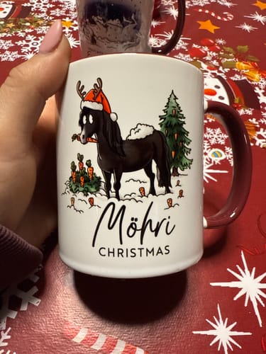 Customer photo review of Tasse "Möhri Christmas"