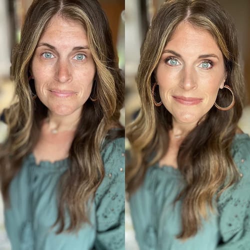 Customer photo review of Nuvee® Changing Foundation
