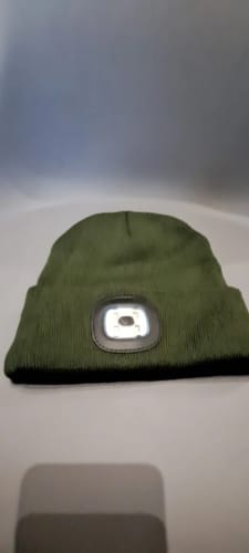 Customer photo review of Lumi Light Beanie