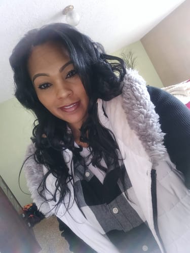 Customer photo review of Raw Indian Straight Hair