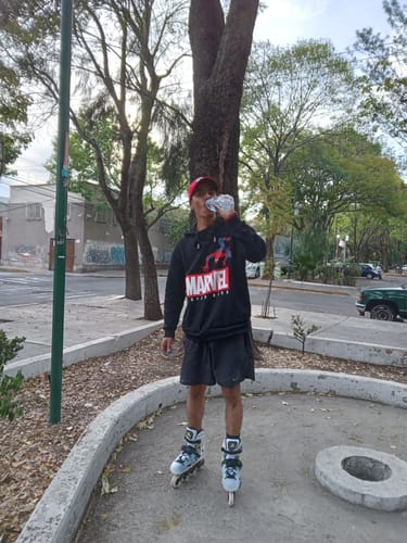 Customer photo review of Patines En Linea Profesionales Talla Ajustable 24 A 26 Cm