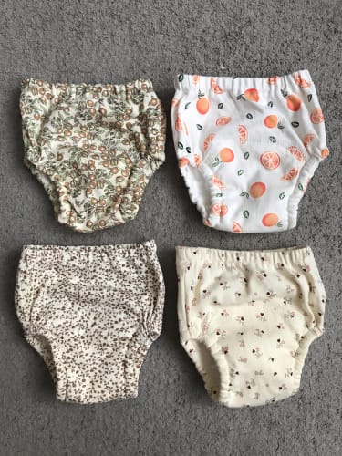 Customer photo review of Cartoon Print Reusable Training Underwear