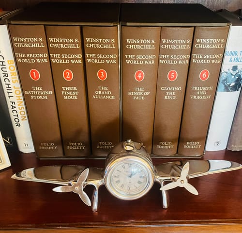 Customer photo review of Art Deco Flight Clock
