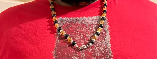 Customer photo review of The Official Custom Necklace Portal