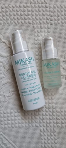 Customer photo review of Gentle Gel Face Cleanser