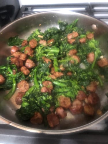 Customer photo review of HOT & SWEET SAUSAGE BUNDLE