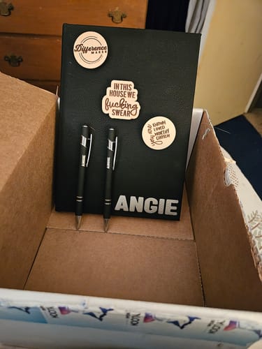 Customer photo review of Fuzzy Loon Fan Box | Quarterly Subscription