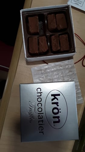 Customer photo review of Budapest Truffles