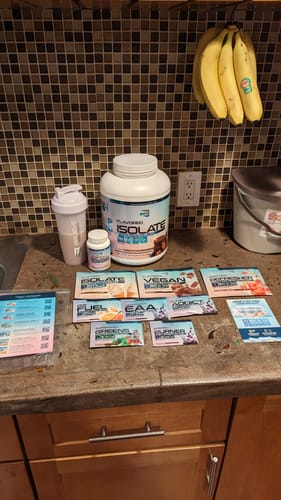 Customer photo review of Protein Isolate