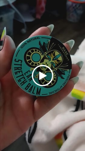 Customer video review of Ear-Stretching Balm