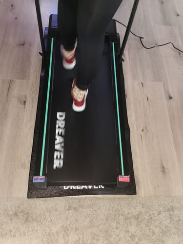 Customer photo review of Dreaver S340 Loopband - Inklapbaar - 1-10km/u - Inclusief Beschermmat