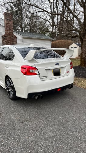 Customer photo review of 2011-24 Subaru WRX & STi F1 Rear Fog Lights