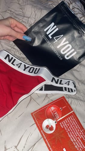 Customer photo review of Red & White - Памучни прашки / бикини
